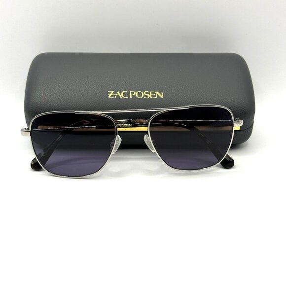 Zac Posen Accessories - 🕶️ Zac Posen Silver Aviator Sunglasses – New
